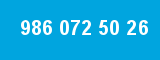 986 072 50 26